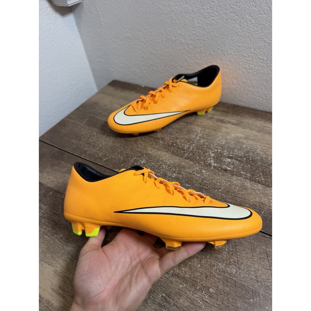 Nike Mercurial Victory V FG 651632-800 US 10 Soccer boots Cleats mens Footbal